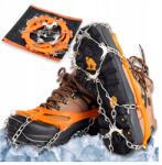 Korbi Cipő Kramponok Túracipőre Hótalpak 36-45 Méret Csúszásgátló Tüskékkel, Láncokkal, Rugalmas (Kolce Raczki Wspinaczkowe KORBI-RACZKI)