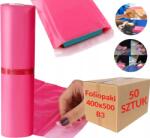 PAKO rózsaszín futártasak, 400×500mm, 50db, vízálló, öntapadó szalaggal