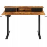 Vevor Elektromos íróasztal, állítható, 120×60cm, dupla monitor (5907021452083)