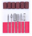 Satin Marófej készlet, gyémánt fejek, manikűrhöz, pedikűrhöz, gél lakkhoz