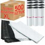 PAKO Fehér Futártasakok XL 500×600mm, 500 db, Pako, önzáró
