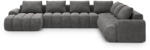 maison heritage Coltar extensibil in forma de U Kimi cu tapiterie din catifea (MH_URF_120_F1_KIMI5) Canapea