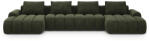 maison heritage Coltar extensibil in forma de U Kimi cu tapiterie din catifea (MH_UF_120_F1_KIMI3) Canapea
