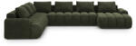 maison heritage Coltar extensibil in forma de U Kimi cu tapiterie din catifea (MH_ULF_120_F1_KIMI3) Canapea