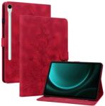  ART LILY Husă pliabilă pentru Samsung Galaxy Tab S9 FE / Tab S10 FE / Tab S10 Lite roșu