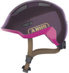 ABUS kerékpáros gyerek sisak Smiley 3.0 ACE LED, In-Mold, royal purple, S (45-50 cm)
