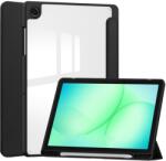  CRYSTAL Husă flip pentru Samsung Galaxy Tab A11+ negru