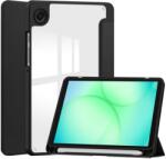  CRYSTAL Husă cu clapă pentru Samsung Galaxy Tab A11 negru