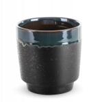 Eurofirany Zöld virágcserép kaspó, 14×14cm, kerámia (35124324)