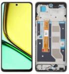 Realme Display cu touchscreen si rama Realme 12 Lite Negru OEM