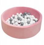 NEW BABY Száraz medence, labdákkal, rózsaszín (8596164130544)