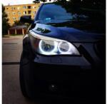  BMW E60 E61 H7 120SMD LED fehér angel eye nappali menetfény karika szett