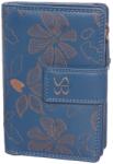 La Scala kék női bőr pénztárca (SLV192 ROYAL BLUE)