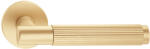 METAL-BUD TIME LINEAR ajtókilincs kerek rozettás R SLIM szatén sárgaréz - CORONA PREMIUM BB (15-MB-ZTLOSLMS-51)