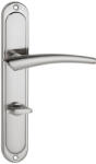 METAL-BUD IDEA pajzsos ajtókilincs szálcsiszolt nikkel 90 mm WC (25-MB-ZIBN-18)