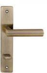 METAL-BUD VIVA pajzsos ajtókilincs antik 88 mm WC (30-MB-VIBP-98)