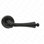 METAL-BUD CENTURY ajtókilincs kerek rozettás R CLASSIC fekete - CORONA PREMIUM WC (50-MB-ZCEOCLCZ-58)