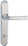 Metal-Bud CAMILA pajzsos ajtókilincs szatén króm 90 mm WC (25-MB-VCBC-18)