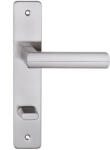 METAL-BUD VIVA pajzsos ajtókilincs szatén nikkel 88 mm WC (25-MB-VIBN-98)