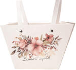 Valex Decor 10db. "Szeretettel anyának" feliratos virág táska 20(h) x 12(sz) x 12(m) cm (FBX-01)