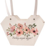 Valex Decor 10db. "Boldog anyák napját! " feliratos virág táska 23.5(h) x 12.5(sz) x 35(m) cm (FBQ-03)