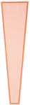 Valex Decor Rose gold keretes virágtasak 12.5cm x 4cm x 45cm, 50db - Rózsaszín (VT05-18)