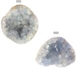  Celestit Natural Brut - 49-67 x 35-51 x 22-48 mm - Cristal pentru Claritate si Armonie Interioara - 1 Buc