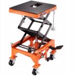 Vevor hidraulikus motorkerékpár emelő, 158kg, 905mm emelés