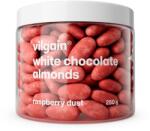 Vilgain Étcsokoládés mandula - 3× fehér csokoládé málna porban 250 g