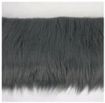  Prémium műszőrme szalag, szürke színű. Mérete: 10 cm x 1, 8 m