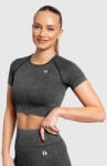 Iron Aesthetics Női crop top Iron Aesthetics Faded, washed black: L Fekete