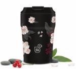 Ars Una - thermo bögre - Flowery black 350ml