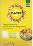 Davert Cous cousbio perlat cu linte gourmet in punga de gatit, 250 g