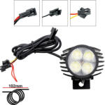  Kugoo M4, M4 Pro első lámpa beépített kürttel (12-72V)