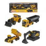 Majorette Set de 4 vehicule de construcții Volvo (12E7F9)