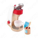 Hape Aparat de cafea, jucarie din lemn, 2 ani+ (11758D)
