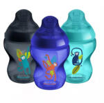 Tommee Tippee Midnight Jungle sticla 3db - 260 ml - băiat (135A5F)