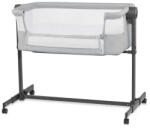 KinderKraft Neste Up 2 Állítható magasságú baba kiságy, Light Grey