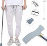  Ortopéd Lábbot, alumínium, állítható, könnyű, stabil (BNTRADE_LASKA/SREBRNA)