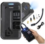 Tagred Erős elektromos kerékpár pumpa autóhoz, matrachoz, kerékhez, labdához LCD kijelzővel (TA4230)