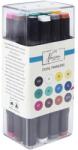 Grafix Set 12 marker dublu