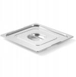 Hendi GN edény fedő, rozsdamentes acél, GN1/4, 265×162mm, fogantyúkivágással (804247)