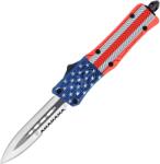 CobraTec Small CTK-1 Cerakote Steag American Dagger 1-Side Serrated 06CT111