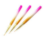 Global Fashion Set pensule pentru monograme, 0, 00, 000, 3 buc