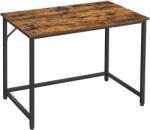 Brius Birou cadru otel stil industrial compact, 50x100x75 cm, maxim 50 kg, maro (EZ-LWD41XV1)