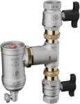 Giacomini Separator magnetic de impuritati Giacomini R146CKX017, 1 1 2 , robineti cu maner tip T (R146CKX017) Filtru de apa bucatarie si accesorii