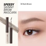 Peripera - Speedy Skinny Browcara - 02 Dark Brown