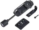 Streamlight Lanternă pentru cască Sidewinder Stalk® Streamlight®, clip/montaj ARC cu velcro (Culoare: Negru)