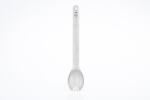Keith Titanium® Spork din titan cu mâner lung Long Handle Keith® (Culoare: Argintiu) Tacam
