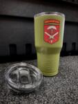 Big Frig Pahar termoizolant Tumbler 20 oz Big Frig® / 601 (Culoare: Verde măsliniu)